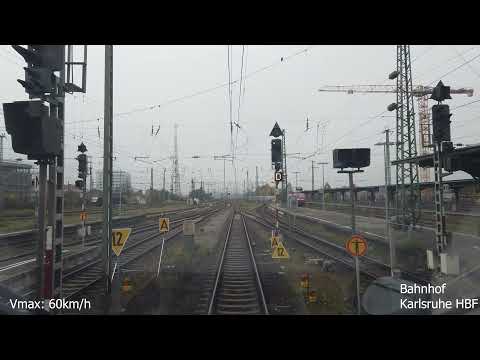 Führerstandsmitfahrt | Karlsruhe Hbf ➡️ Basel SBB | ICE 4 | BR 412 | Teil 2