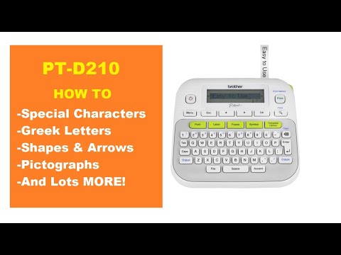 P Touch Symbols
