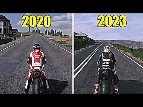 TT Isle of Man Ride on the Edge 2  vs TT Isle of Man Ride on the Edge 3 - Graphic Comparison