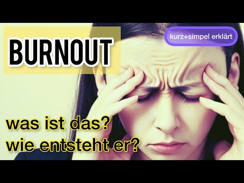 Was ist ein Burnout? | Das #vegetative #Nervensystem #Kurz und #Simpel erklärt #burnout