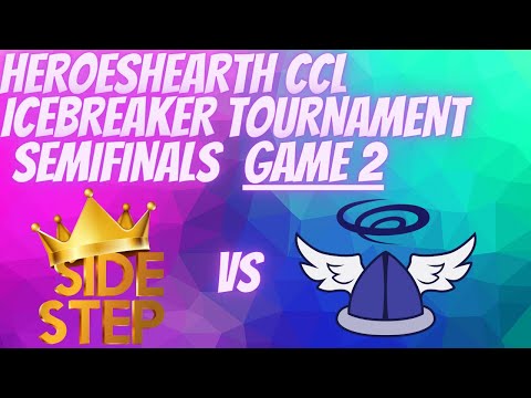 Sidestep Kings vs Crowd Control Game 2 Semifinals Icebreaker Tournament Analysis [HeroesCCL by Rol