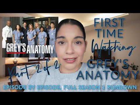 First Time Watching... GREY'S ANATOMY  (PART 2)