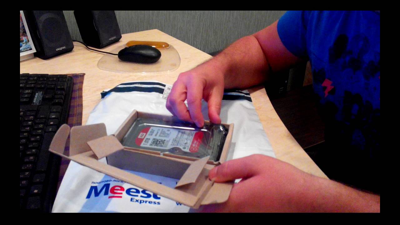 Жесткий диск HDD 3.5" WD Red Plus 1Tb (WD10EFRX)