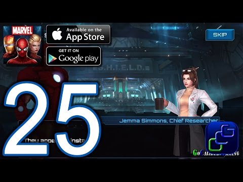 Marvel Future Fight Android iOS Walkthrough - Part 25 - Chapter 5 NORMAL: Stages 1-5