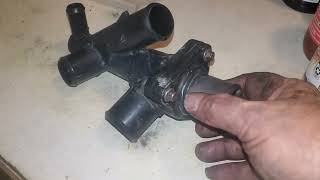 How to replace thermostat 2008-2012 Ford Escape 3.0 V6.