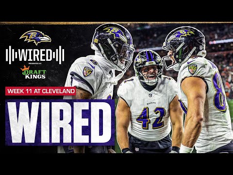Mark Andrews Sets Record, Pat Ricard Mic'd Up in Cleveland | Baltimore Ravens Wired