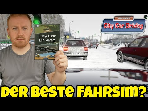 🚘Played City Car Driving for the first time!😁👍 | The most realistic driving simulator in our test...
