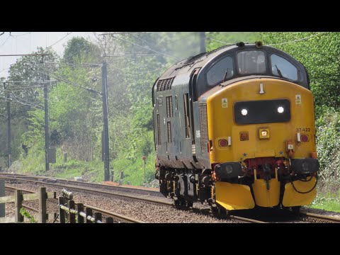 37422 ‘Victorious’ Passes Aycliffe | 0M37 York Parcels Sidings to Carlisle Kingmoor Sidings