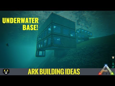 HOW TO BUILD AN UNDERWATER BASE! (ISLAND) | ARK SURVIVAL