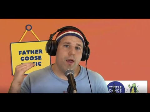 Turtle Dance Music, Live Kids Music with Father Goose Music!