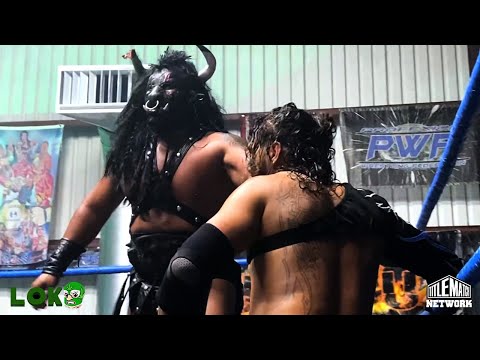 El Cuervo vs Black Taurus (Lucha Libre AAA) Loko Wrestling - Title Match Network