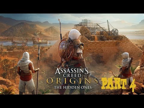 ASSASSINS CREED ORIGINS (THE HIDDEN ONES DLC) PART 4 GAMEPLAY WALKTHROUGH [1080P HD]