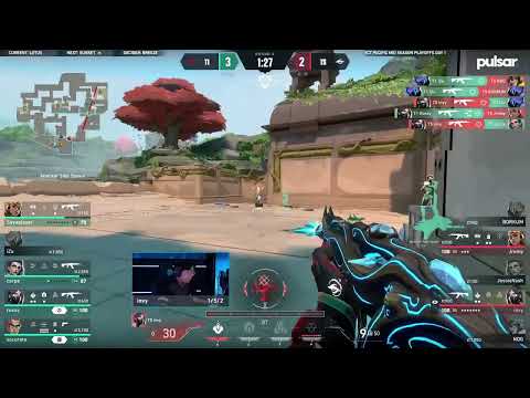 T1 SLAUGHTER Team Secret with FAST MID PUSH on Lotus | TS vs. T1 - VCT Pacific - Mid-season Playoffs