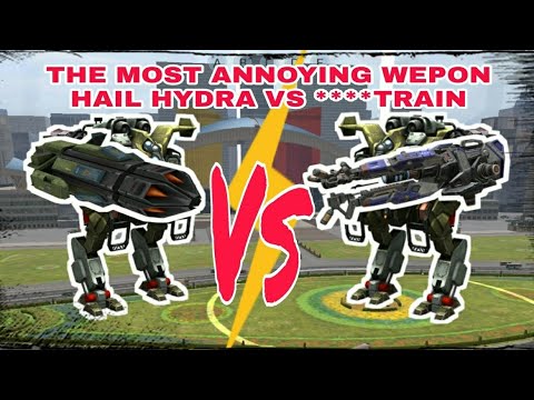 MAX COSSACK HYDRA VS SHOCKTRAIN (LET'S SEE WHO WIN) WAR ROBOTS