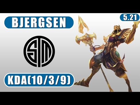 TSM Bjergsen | Azir vs Ryze | Mid | October 31st, 2015 | Season 5 | Patch 5.21