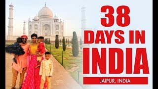 38 DAYS IN INDIA || Taj Mahal, Amber Palace, Hawa Mahal, Agra Fort, City Palace, Gateway of India