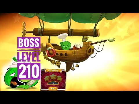 Angry Bird 2,BOSS LEVEL:210 complete walkthrough || Pig City STEAKHOLM || #angrybirds2