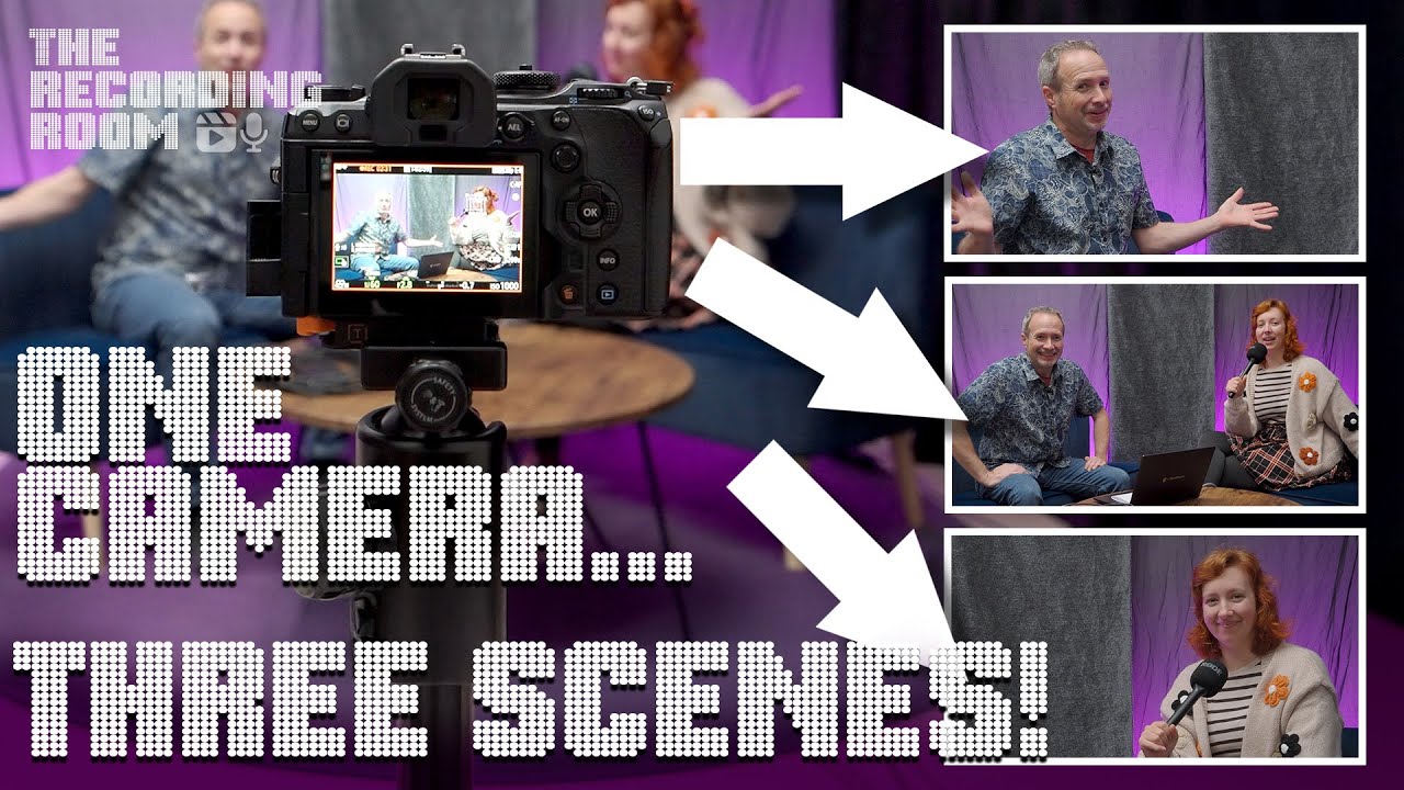 Make a multicam stream from just 1 camera!