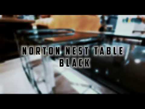 Gambar Informa Norton Set Meja Sisi - Hitam