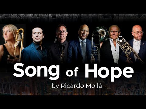 SONG OF HOPE  for Trombone Choir | 100 players: Joe Alessi, Lindberg, Bousfield, Jörgen van Rijen...