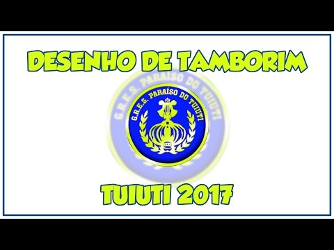 Desenho de Tamborim - Paraíso do Tuiuti 2017