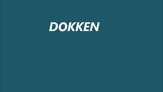 DOKKEN 「 I Feel 」 ( Promo version )