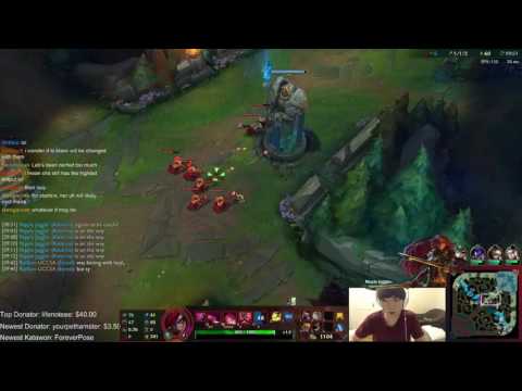 ☾Katlife☽ Katarina vs Leblanc - Diamond 5 - How to solo kill Leblanc