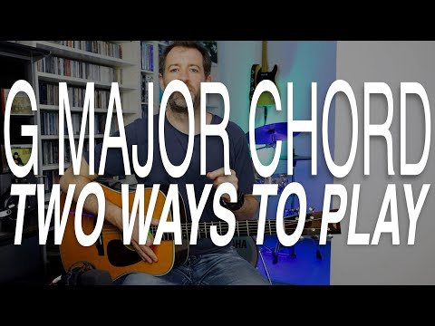 G Major Chord - 2 Minute Guitar Lessons