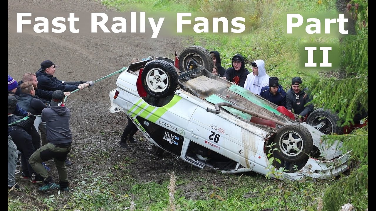 Rallyefans in Action