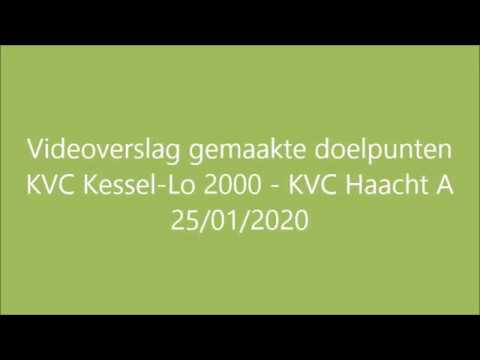 Videoverslag gemaakte doelpunten KVC Kessel-Lo 2000 - KVC Haacht A