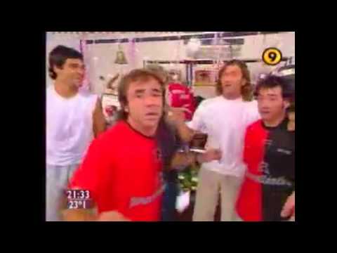NEWELLS CAMPEON 2004, Pablo, Pachu, Hijitus, Mago Capria y Maidana..Newells Campeón 2004.