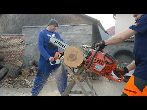 Husqvarna 3120 XP vs. Stihl MS 880.