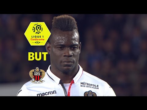 But Mario BALOTELLI (59' pen) / RC Strasbourg Alsace - OGC Nice (1-1)  (RCSA-OGCN)/ 2017-18