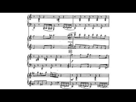 Dmitri Shostakovich - Concertino for Two Pianos in A Minor (Op. 94) [Score Video]