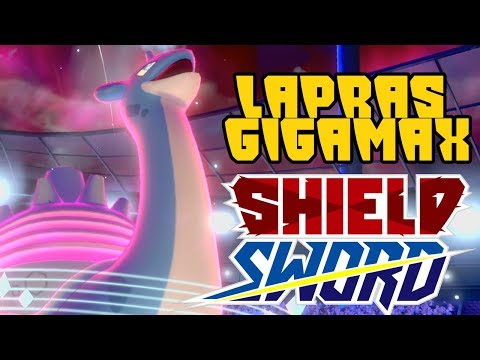 ¡LAPRAS GIGAMAX Y SU INCREIBLE MOVIMIENTO EXCLUSIVO! COMBATE Pokémon Espada/Escudo