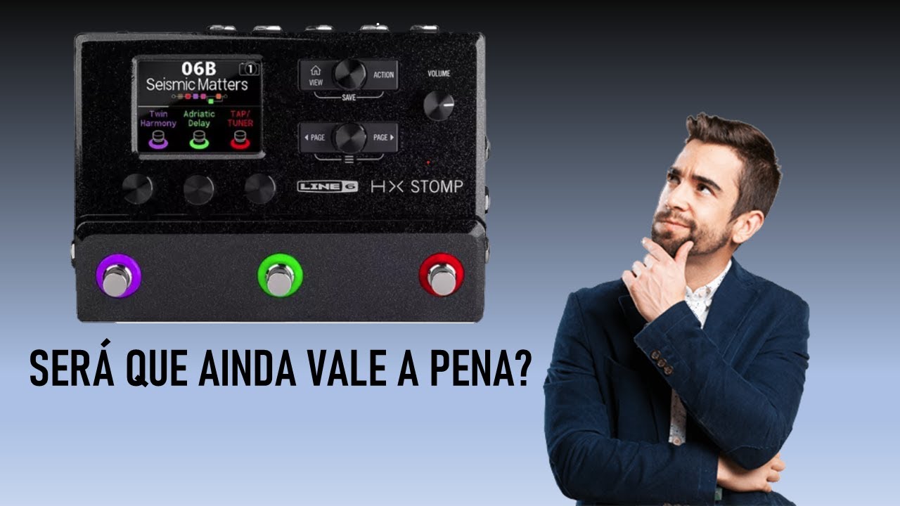 Hx Stomp ainda vale a pena em 2024? (Tonex One, Ampero Stomp, HeadRush mx3, fractal fm3, boss gt100)
