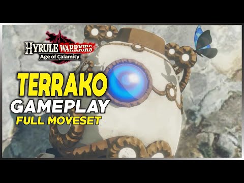 Hyrule Warriors: Age of Calamity - Terrako Full Moveset Gameplay