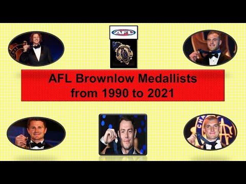 AFL Brownlow medallists from 1990-2021 | Brownlow winners | Brownlow completion 2021 | Australia