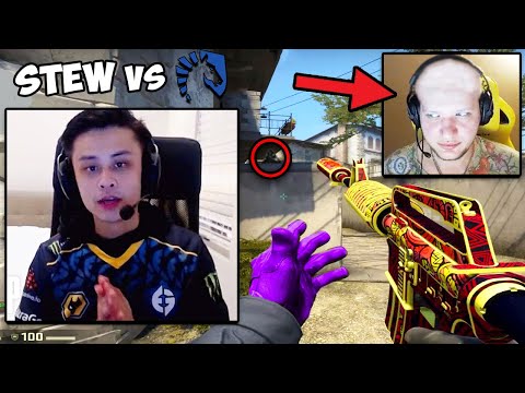 STEWIE2K WANTS TO DESTROY LIQUID FOR KICKING HIM! BALD S1MPLE IS HERE?! CSGO Twitch Clips