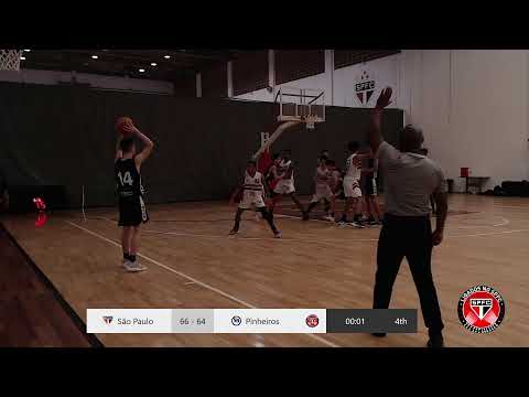 Ao vivo - São Paulo x Pinheiros - 25ª rodada do Campeonato GSP Sub-15 | 15/10/2022