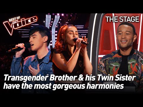 Twins Dane & Stephanie sing ‘Angela’ by The Lumineers | The Voice Stage #52