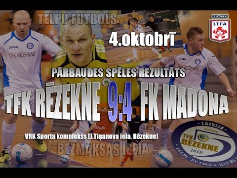 TFK RĒZEKNE 9: 4 FK MADONA (04/10/15)