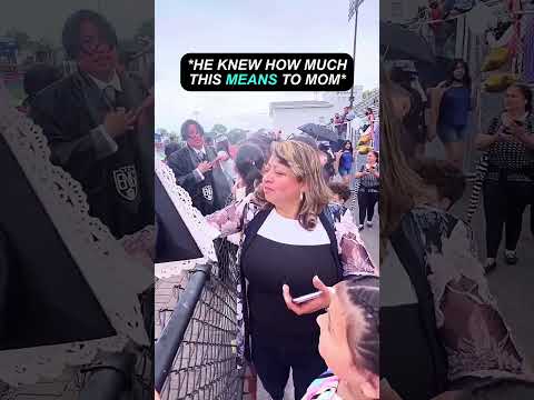 Son made her dream come true ❤️