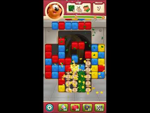 Toon Blast Level 2608 - NO BOOSTERS 🐻🐺🐱 | SKILLGAMING ✔️