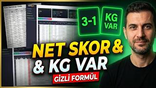 İDDAA'DA HANDİKAP İLE SKOR VE KG VAR BULMA SİSTEMİ! (KANITLI)