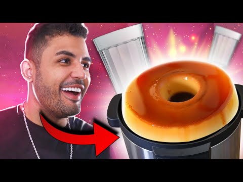 FIZ O PUDIM DE COPO AMERICANO NA PANELA DE PRESSÃO (NÃO TENTE ISSO EM CASA)
