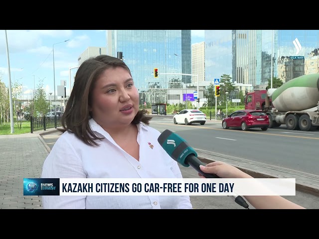 Қозоғистонда «Бир кун автомобилсиз» челленжи бошланди