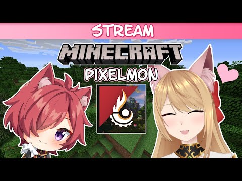 Blerfy - 【VTuber Stream】 Pixelmon with my boyfriend!! (Adonexa) | Minecraft: Pixelmon mod