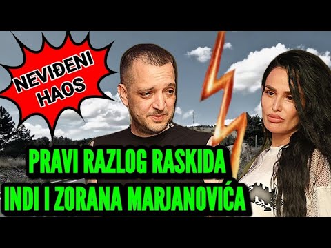 HAOS U STANU ZORANA MARJANOVIĆA! ISPLIVAO PRAVI RAZLOG RASKIDA SA INDI ARADINOVIĆ! SPAKOVALA KOFERE