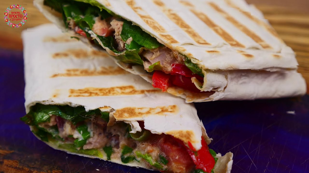 Завтрак для ленивых! Быстрый, простой, вкусный и питательный перекус за 5 минут из лаваша!